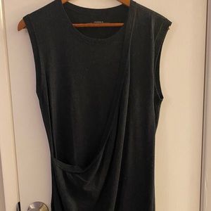 All Saints Smoke Grey Sweater Dress